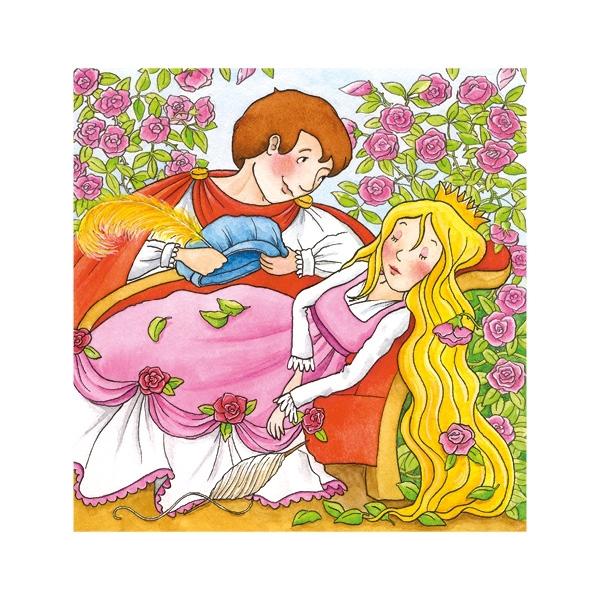 Кубики дерев'яні Goki Час казок (57542G) - Pampik - 4