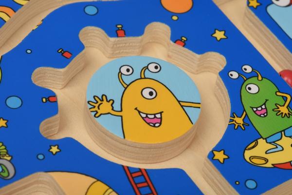 Магнітний лабіринт Goki Космос (53817G) - Pampik - 3