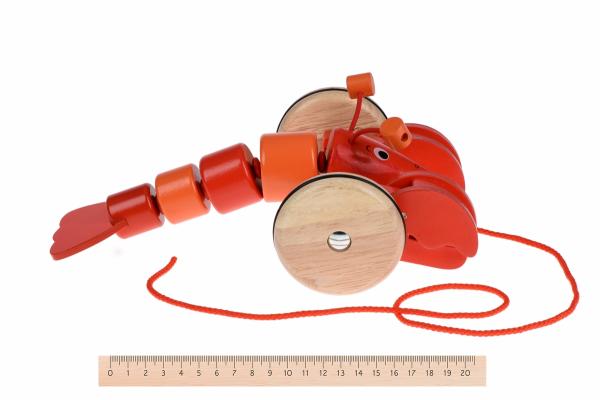 Іграшка-каталка Goki Лобстер (54904G) - Pampik - 3