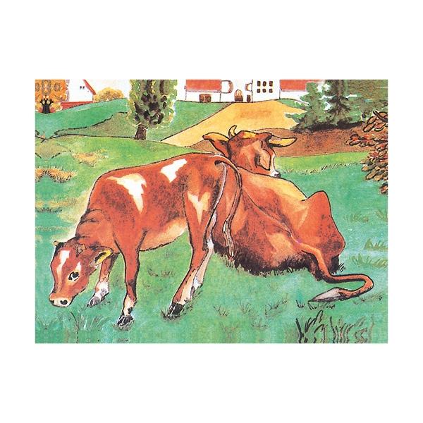 Кубики дерев'яні Goki Ферма (57878G) - Pampik - 7