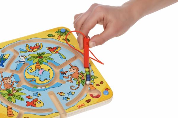 Магнітний лабіринт Goki Острів (53818G) - Pampik - 2