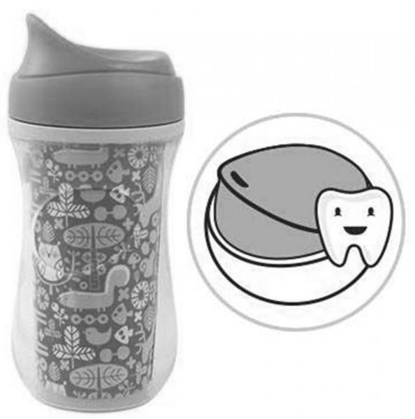 Поїльник-непроливайка Chicco Active Cup, 266 мл, 14+ міс., рожевий (06981.10.02) - Pampik - 2