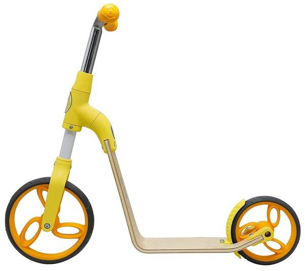 Біговел-самокат Aest B01 2 в 1, жовтий (B01-Yellow) - Pampik - 2