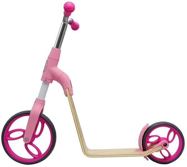 Біговел-самокат Aest B01 2 в 1, рожевий (B01-Pink) - Pampik - 2