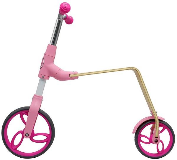 Біговел-самокат Aest B01 2 в 1, рожевий (B01-Pink) - Pampik - 3