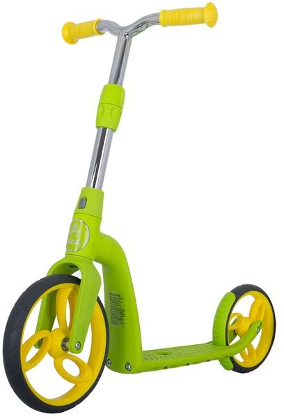Біговел-самокат Aest B08 2 в 1, зелений (B08-Green) - Pampik