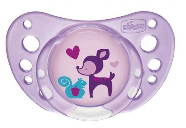 Латексна пустушка Chicco Physio Аіг, 6-16 місяців, рожевий, 2 шт. (75022.11.00.00) - Pampik - 3