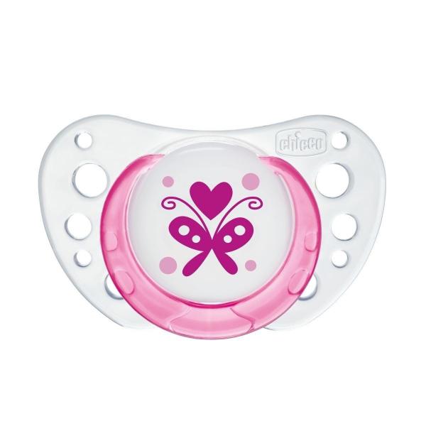 Латексная пустышка Chicco Physio Аir, 0-6 месяцев, розовый, 2 шт. (75020.11.00.00) - Pampik - 3