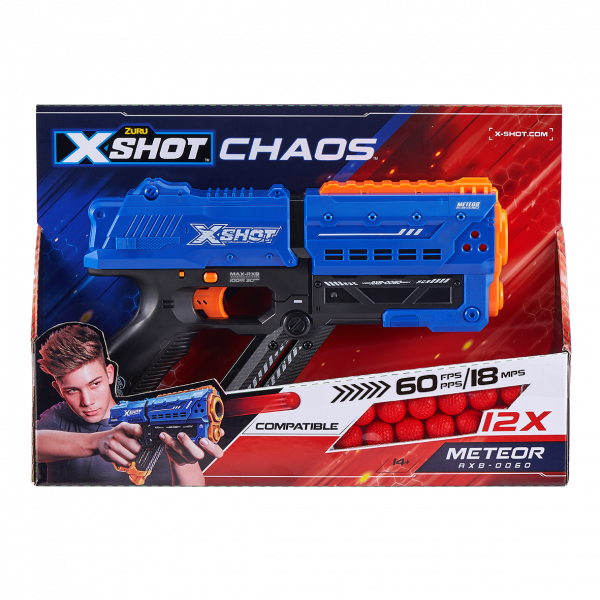 

Скорострельный бластер Zuru X-Shot Excel Chaos Meteor (36282Z, Синий