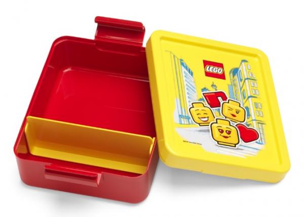 Подарок. Ланчбокс Lunch box Girl, красный (40521725) - Pampik - 2