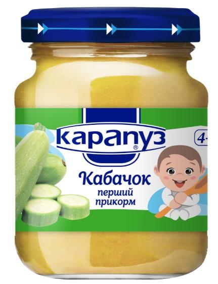 Пюре Карапуз Кабачок, 125 г - Pampik