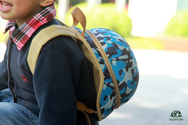 Рюкзак Supercute Милитари, голубой (SF026-a) - Pampik - 6