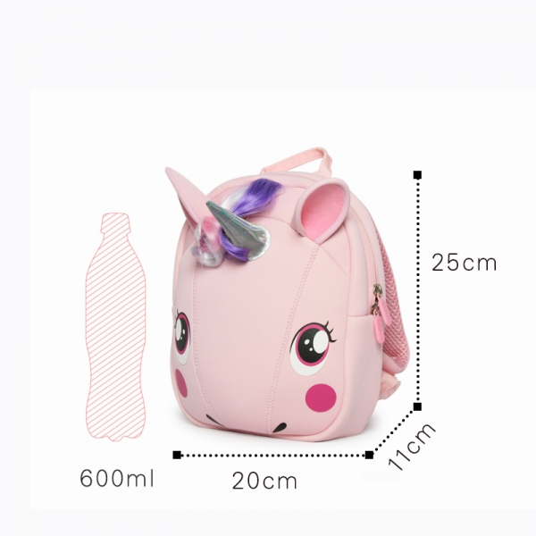 Рюкзак Supercute Единорог, розовый (SF064-a) - Pampik - 7