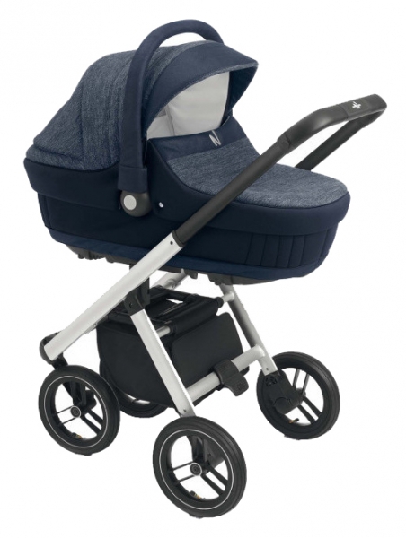 Універсальна коляска Neonato 3 в 1 Puro Solid, синій (N902-T738) - Pampik