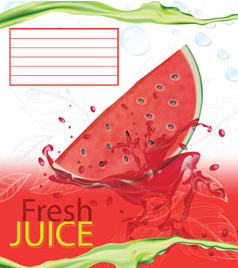 

Тетрадь Мрії збуваються Fresh Juice Арбуз, клетка, 24 листа, зеленый (TA5.2411.2734к