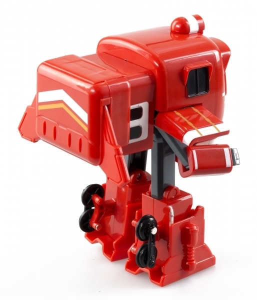 Паровоз-трансформер с двумя вагонами Silverlit Robot Trains Альф (80185) - Pampik - 3