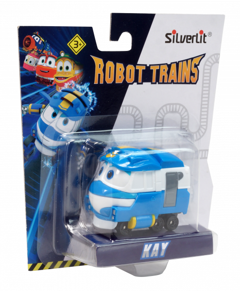 Паровозик Silverlit Robot Trains Кей (80155) - Pampik - 4