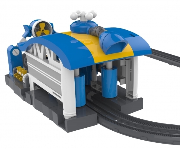 Ігровий набір Silverlit Robot Trains Мийка Кея, зі звуком (80171) - Pampik - 3