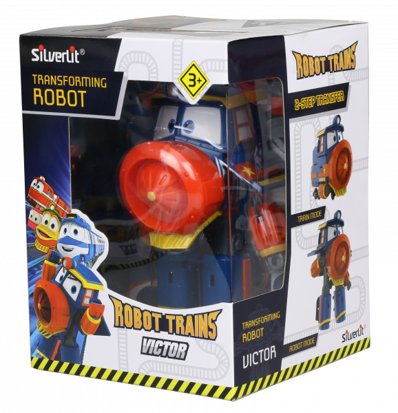 Трансформер Silverlit Robot Trains Виктор, 13 см (80168) - Pampik - 6