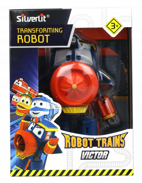 Трансформер Silverlit Robot Trains Виктор, 13 см (80168) - Pampik - 5