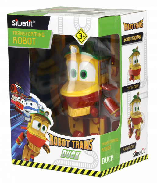 Трансформер Silverlit Robot Trains Каченя, 10 см (80166) - Pampik - 5