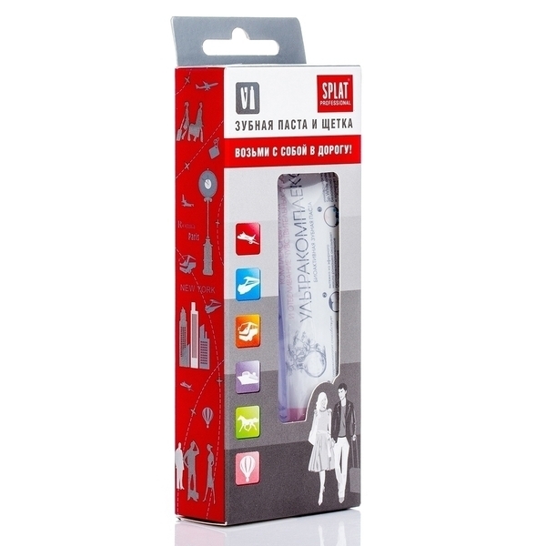 Дорожній набір Splat Professional Ультракомплекс, 40 мл - Pampik - 2