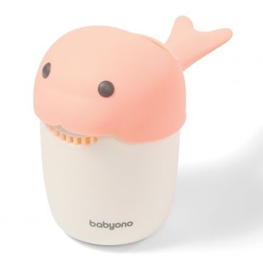 

Кружка для мытья головы BabyOno Whale, розовый (1344/03