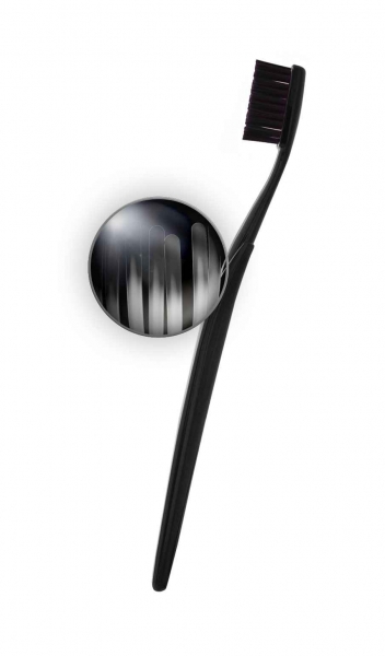 Зубна щітка Splat Professional Whitening Hard, жорстка, чорний - Pampik - 2