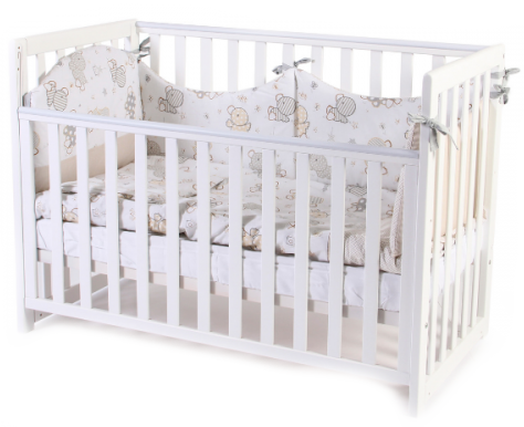 Дитяче ліжко Верес Соня ЛД-13, білий (13.1.1.20.06) - Pampik