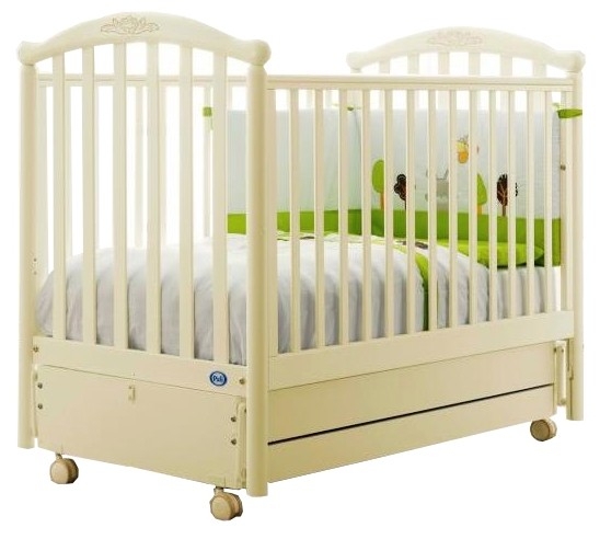 Детская кроватка Pali Giulia, белый (8090797) - Pampik