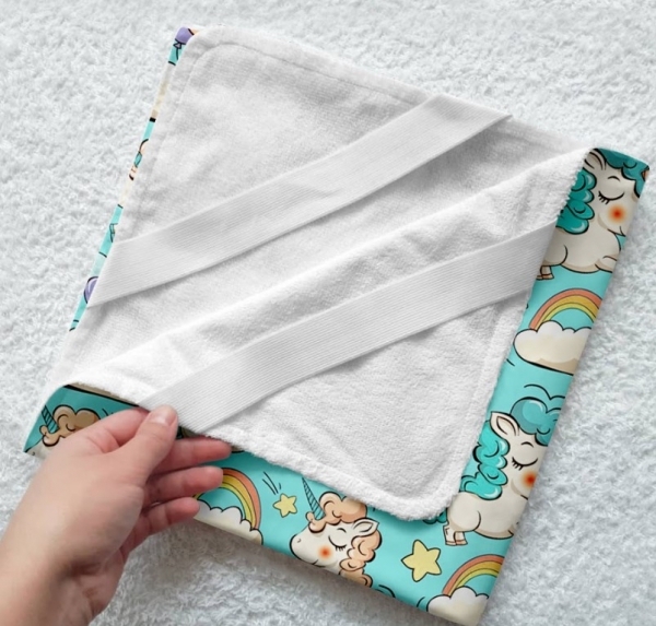 Наматрацник-поверхня Cosas Єдиноріг, не промокає, 120х70 см, м'ятний - Pampik - 3