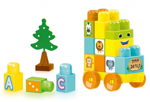 Конструктор Wader Мої перші кубики Baby Blocks, 20 деталей (41430) - Pampik - 2