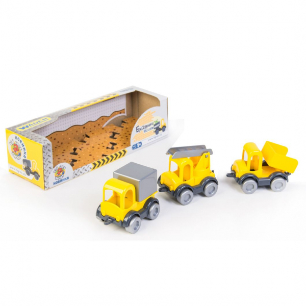 Набор строительной техники Tigres, 3 шт. (39270) - Pampik - 2