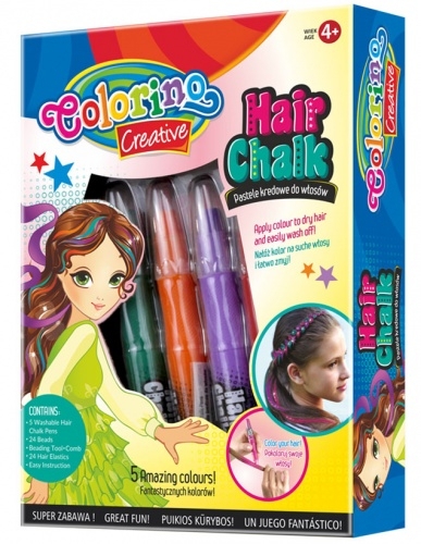 Подарунковий набір для декору волосся Colorino, для дівчаток (37015PTR) - Pampik