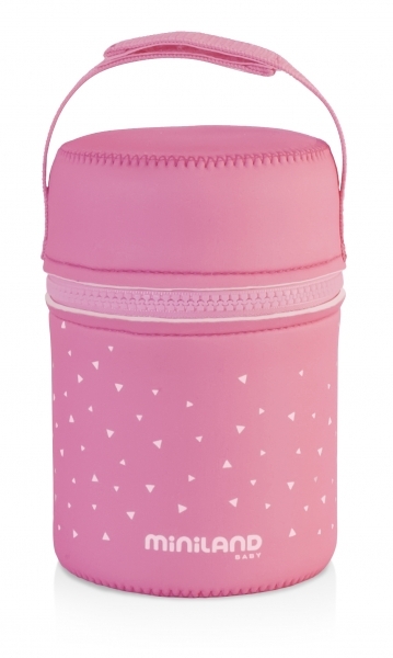 Термос для їжі Miniland Thermetic Pink, з контейнерами, 700 мл (89227) - Pampik - 2