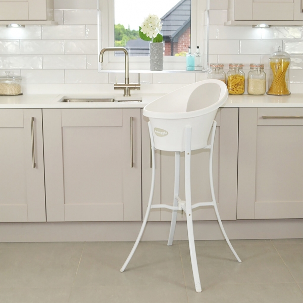 Підставка для ванночки Shnuggle, білий (SHN-BTH-FST) - Pampik - 4