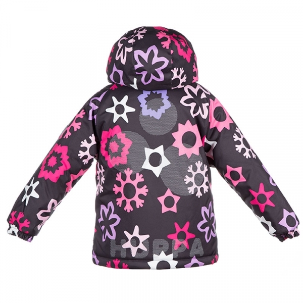 Термокуртка Huppa Classy, р.122, темно-серый с принтом (17710030-Q18-122) - Pampik - 4