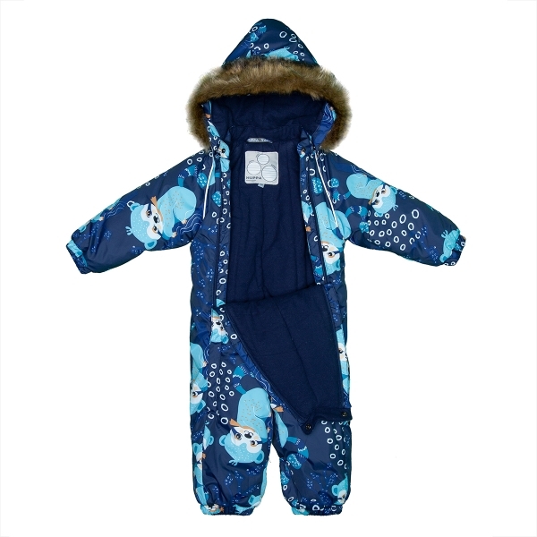 Термокомбинезон Huppa Keira, р.80, темно-синий (31920030-93486-080) - Pampik - 2