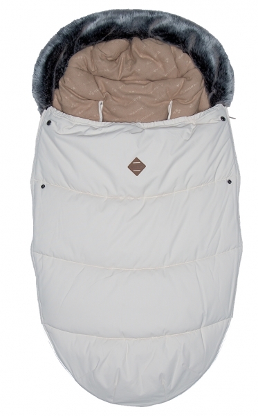 Спальний мішок Huppa Baggy, молочний (4741468826998) - Pampik