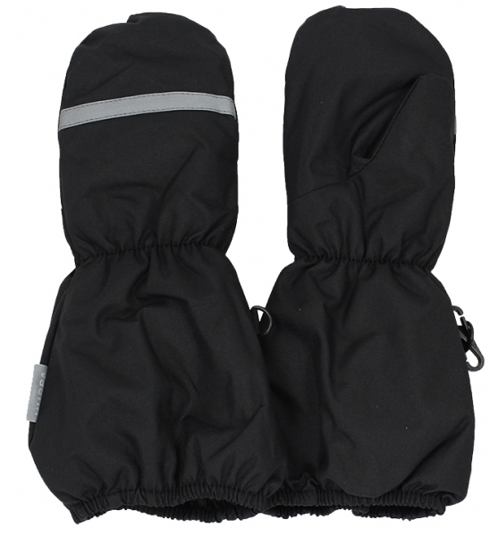 Варежки-краги Huppa Ron, р.3, черный (8115BASE-00009-003) - Pampik - 2