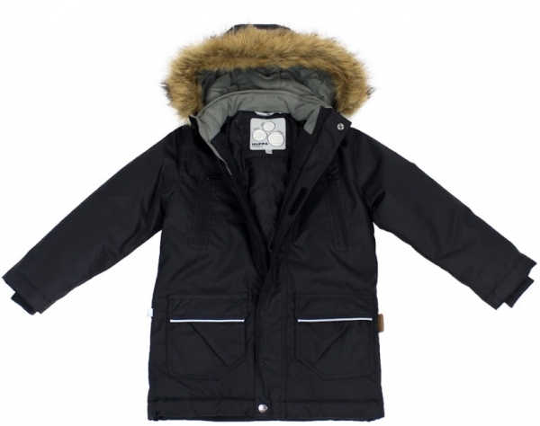Термокуртка Huppa Vesper, р.140, чорний (17480030-70009-140) - Pampik