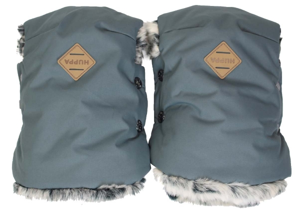 Варежки для коляски Huppa Gluuv, серый (81750020-00048-000) - Pampik