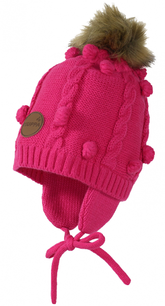 Шапка Huppa Macy, XS, фуксия (83570000-60063-XXS) - Pampik