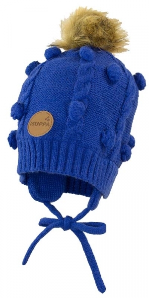 Шапка Huppa Macy, XS, синий (83570000-60035-XXS) - Pampik