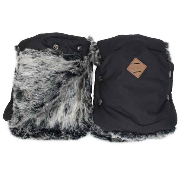 Рукавиці для коляски Huppa Gluuv, чорний (81750020-00009-000) - Pampik - 2