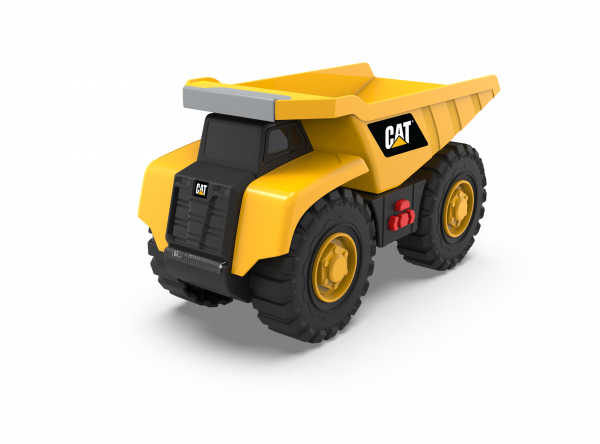 Самосвал Funrise CAT Крепкие помощники, со световыми и звуковыми эффектами, 25 см (82285) - Pampik - 2
