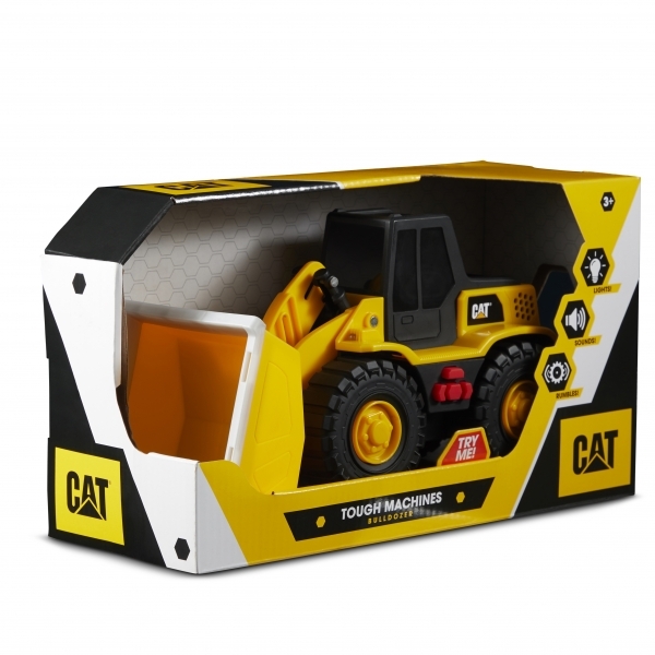 Погрузчик Funrise CAT Крепкие помощники, со световыми и звуковыми эффектами, 25 см (82286) - Pampik - 9