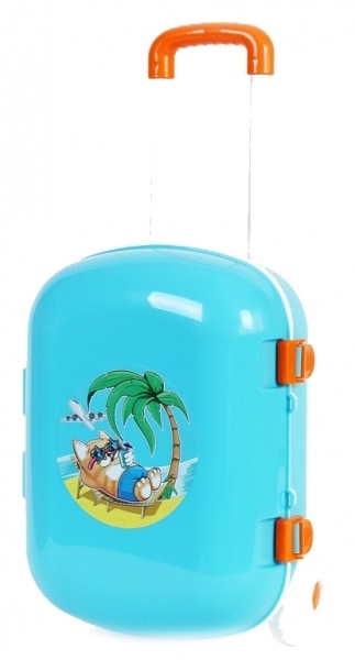 Игрушка ТехноК Чемодан, голубой (6108) - Pampik - 2