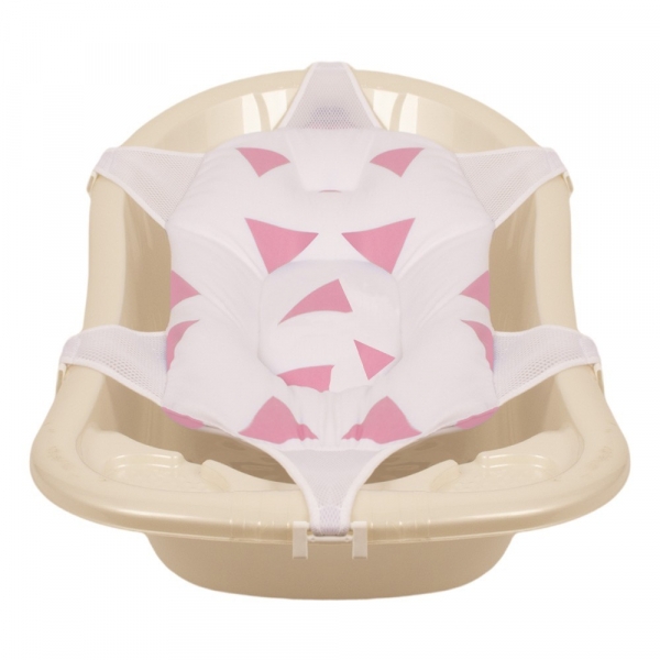 Гамак для купання новонародженого Sevi bebe, рожевий (572-2) - Pampik