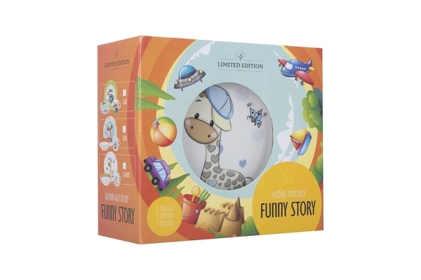 Набір дитячого посуду Limited Edition G-Boy, 3 предмета (C517) - Pampik - 2